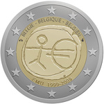 Belgia 2 euro, 2009 EMU UNC
