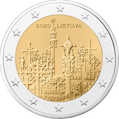 Leedu2 Euro 2020a. Hill of Crosses (UNC)