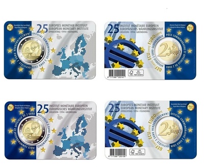 Belgia 2 Euro 2019 European Monetary Institute (EMI)