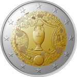 Prantsusmaa 2 euro 2016 UEFA UNC