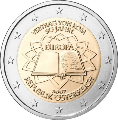 Austria 2 euro 2007 TOR, UNC