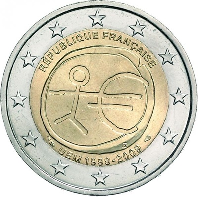 Prantsusmaa 2 euro 2009 EMU UNC 