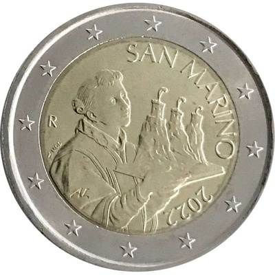 San Marino 2 euro 2022a.UNC 