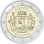 Leedu 2 euro 2019.a. Žemaitija, UNC