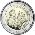 San Marino 2 euro 2023a.UNC 