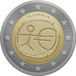Sloveenia 2 euro, 2009 EMU UNC