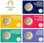 Prantsusmaa  2 euro, 2021, "Olympic Games 2024 Paris" 