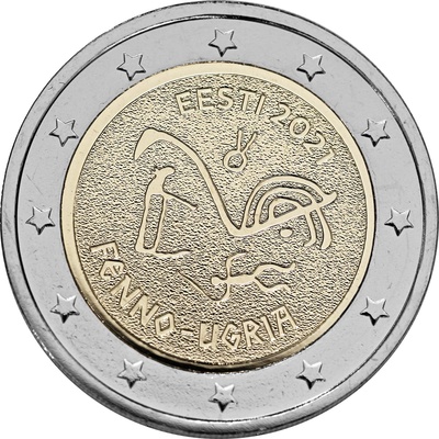 Eesti 2 euro 2021 "Soome-ugri rahvad" UNC