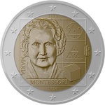Itaalia 2 euro 2020 Maria Montessori UNC