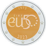 Iiri 2 euro 2023 EU Membership UNC